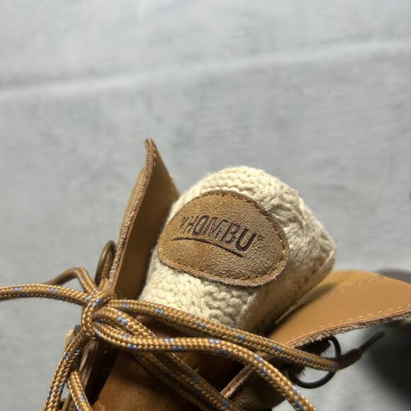 Khombu Combat Suede Sherpa Boots Womens Size 8 Duck Hiking Waterproof Snow - Picture 8 of 15